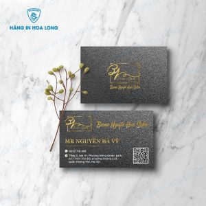 In card visit giá rẻ tại xưởng in Hoa Long