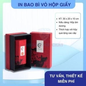 In hộp giấy giá rẻ theo yêu cầu tại Hoa Long