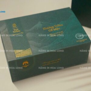 In vỏ hộp trà đẹp - giá rẻ - chất lượng tại Hà Nội