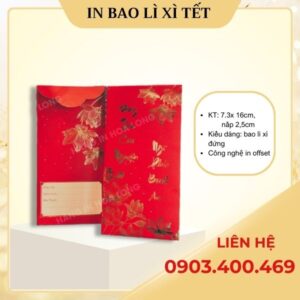 in bao lì xì chất lượng tại in Hoa Long