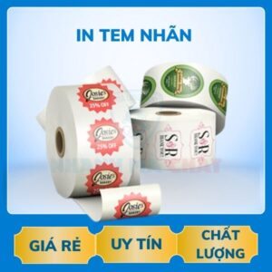 In tem nhãn giá rẻ lại Hoa Long