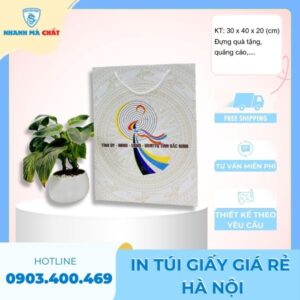 In túi giấy đẹp tại in Hoa Long