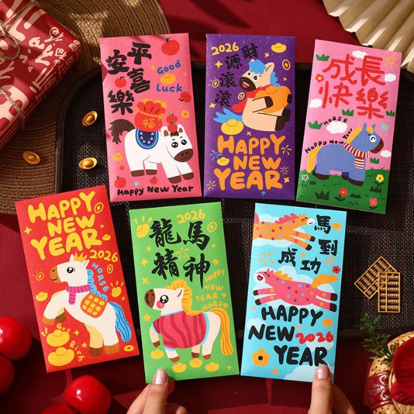 In lì xì Tết 2026 giá rẻ, thiết kế theo yêu cầu