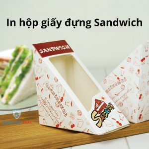 In hộp sandwich theo yêu cầu tại in Hoa Long