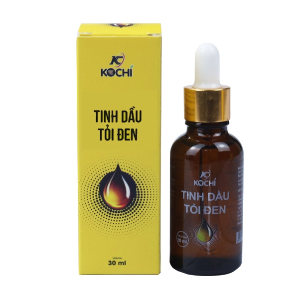 in hộp giấy tinh dầu tỏi đen