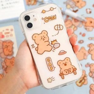 In Hoa Long nhận in sticker gấu chất lượng cao