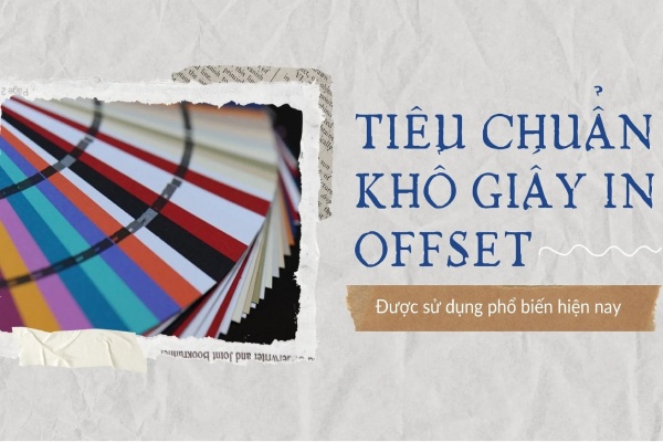 Các khổ giấy phổ biến trong in offset