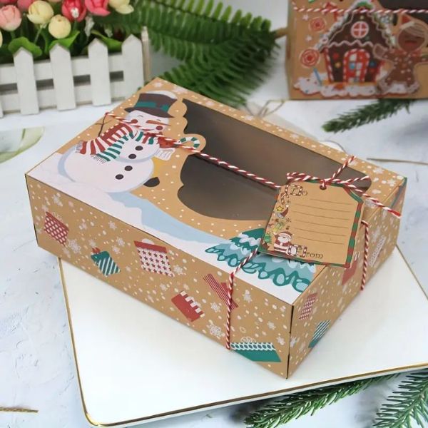 In Hoa Long nhận in hộp giấy đựng quà noel thiết kế đẹp, sang trọng
