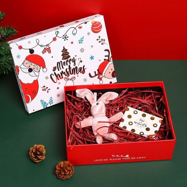 In Hoa Long nhận in hộp giấy đựng quà noel thiết kế đẹp, sang trọng