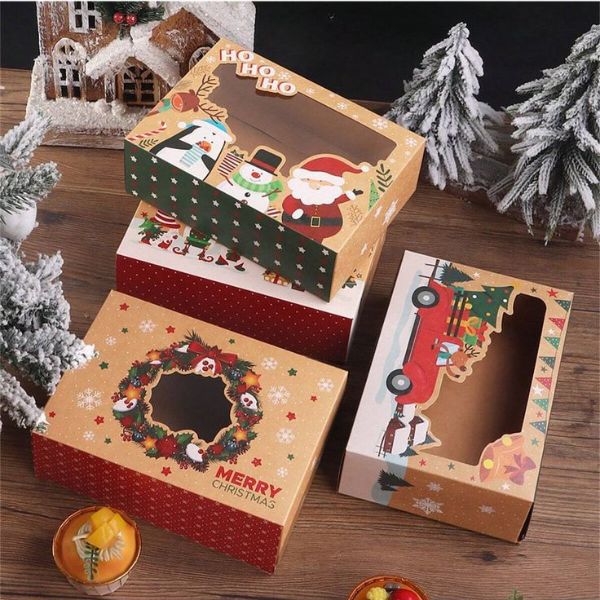 In Hoa Long nhận in hộp giấy đựng quà noel thiết kế đẹp, sang trọng