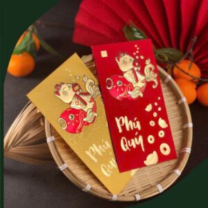 In bao lì xì giấy mỹ thuật