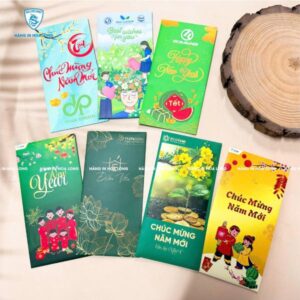 In bao lì xì màu xanh lá giá rẻ đẹp mắt tại Hà Nội