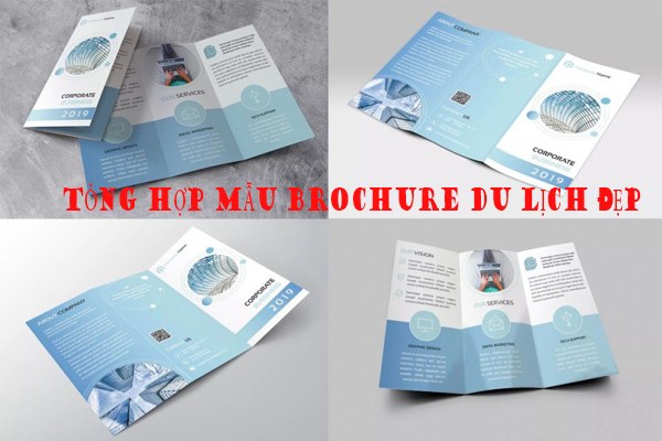 Mẫu brochure du lịch đẹp