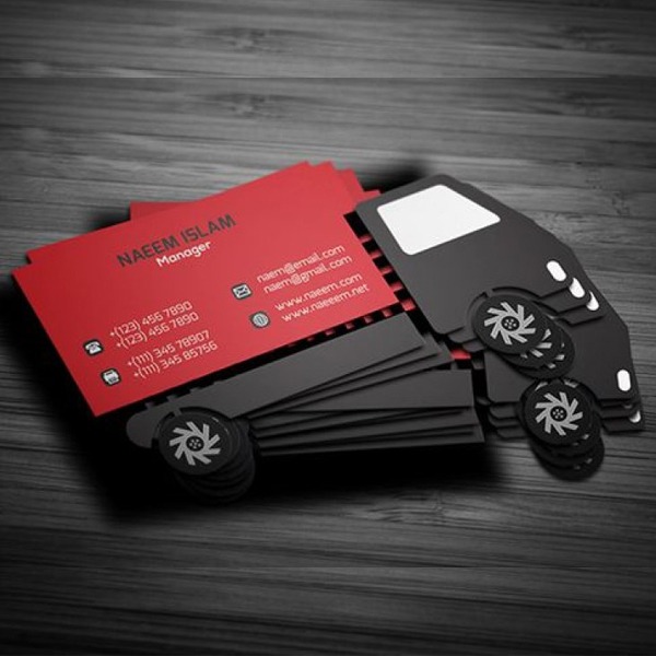 Mẫu card visit taxi độc đáo