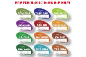 Mẫu tem hạn sử dụng đẹp nhất