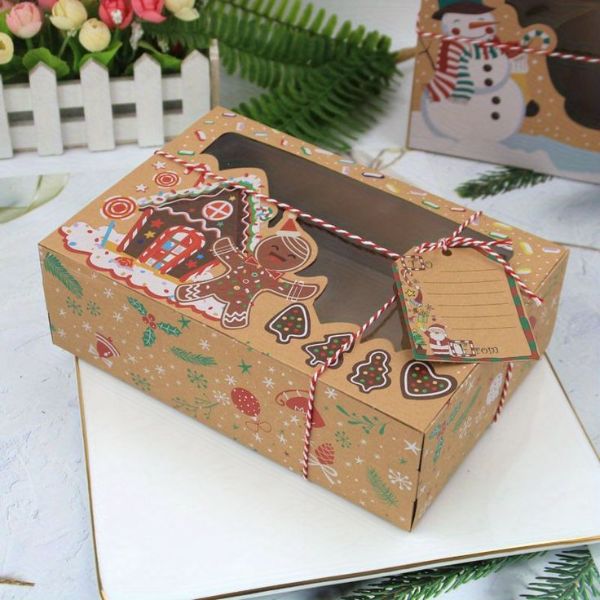 In Hoa Long nhận in hộp giấy đựng quà noel thiết kế đẹp, sang trọng