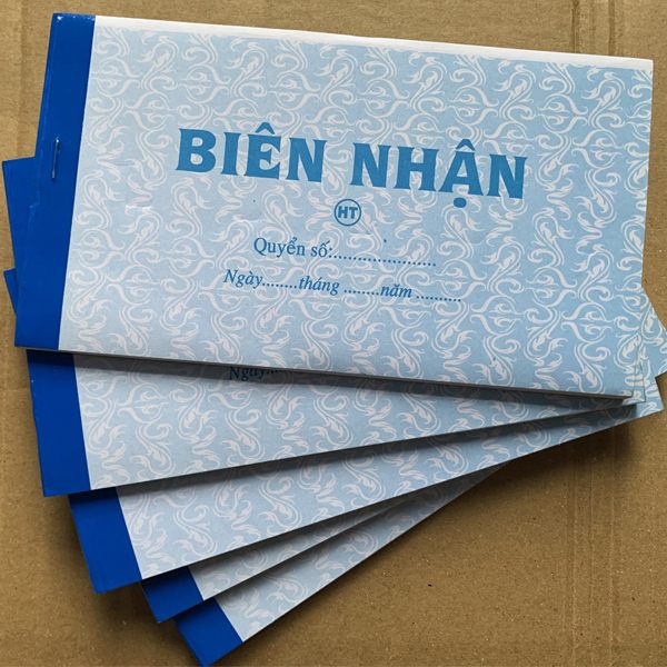 In biên nhận giá rẻ tại Hà Nội