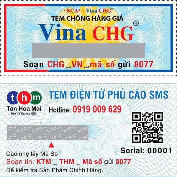 In tem phủ cào theo yêu cầu