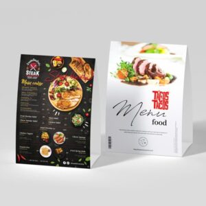 In tent card giá rẻ tại Hà Nội