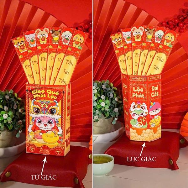 Bao lì xì gieo quẻ độc lạ