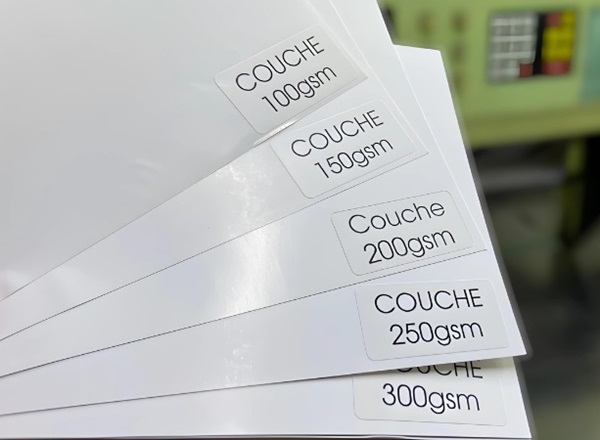 giấy couche định lượng đa dạng