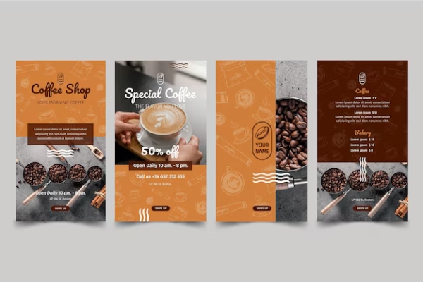 Thiết kế mẫu catalogue coffee tại Hà Nội