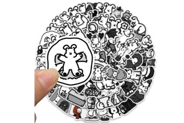 Tổng hợp các mẫu sticker không màu giá rẻ, chất lượng tại Hoa Long