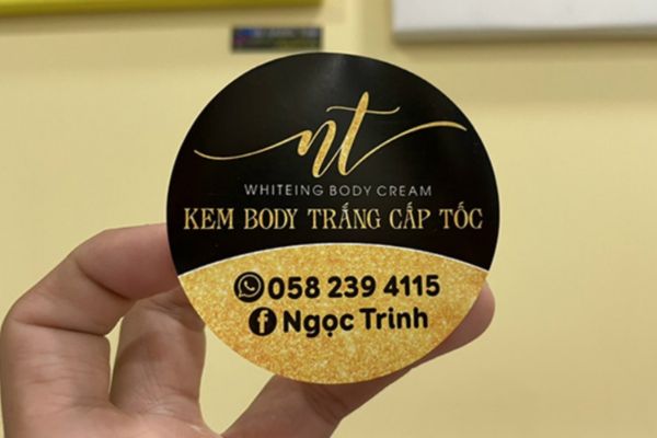 Tổng hợp các mẫu tem kem body đẹp, chất lượng nhất