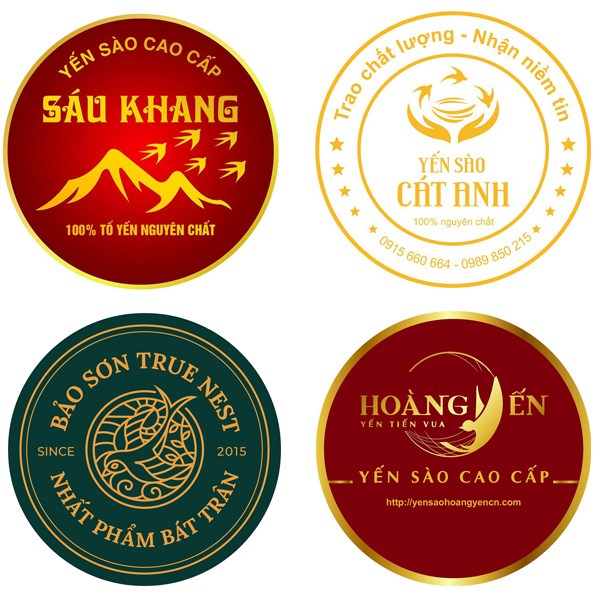 Mẫu logo yến sào đẹp nhất