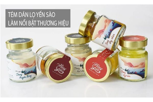 Tổng hợp các mẫu tem yến sào đẹp tại In Hoa Long