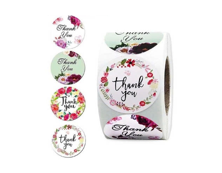 Quy trình đặt in sticker thank you cảm ơn tại Hà Nội