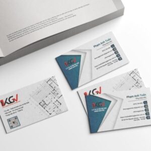 In card visit kiến trúc sư giá rẻ, chất lượng cao tại Hoa Long