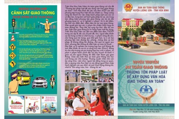 In tờ rơi an toàn giao thông giá rẻ theo yêu cầu tại Hà Nội