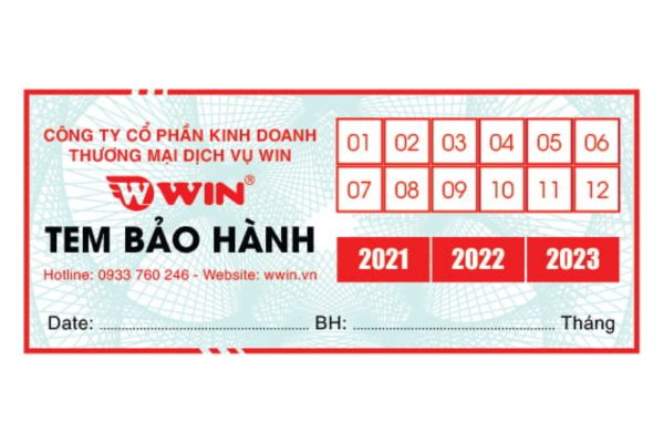 Lưu ý khi in tem bảo hành chất lượng