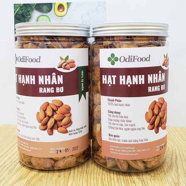In tem nhãn hạnh nhân giá rẻ, lấy nhanh theo yêu cầu tại In Hoa Long
