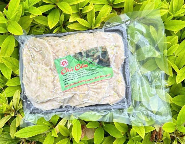 Chất lượng in tem nhãn chả cốm vượt trội