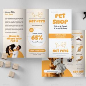 In brochure pet shop giá rẻ, mẫu đẹp tại In Hoa Long