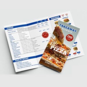 In brochure pizza giá rẻ, mẫu đẹp tại In Hoa Long
