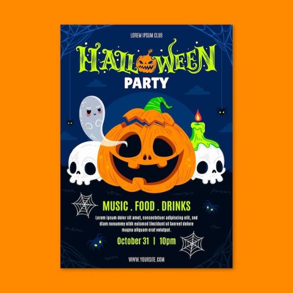 In tờ rơi Halloween giá rẻ, mẫu đẹp tại In Hoa Long
