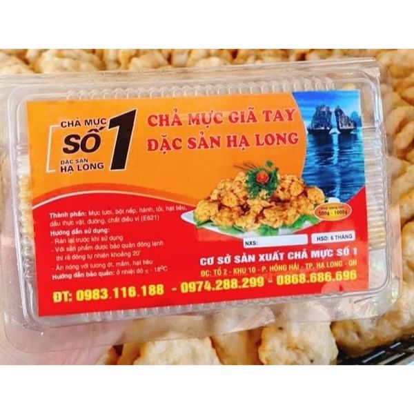 In tem nhãn chả mực giá rẻ, chất lượng cao tại Hà Nội
