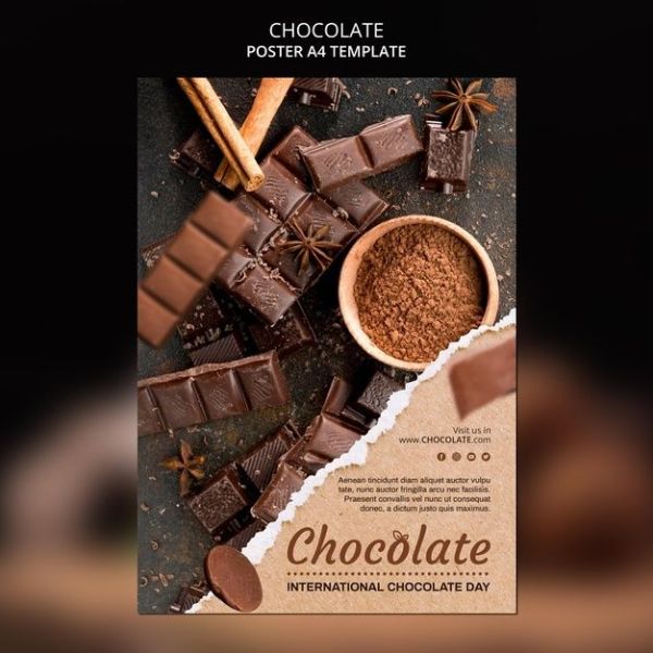 In tờ rơi chocolate giá rẻ, thiết kế theo yêu cầu tại Hà Nội