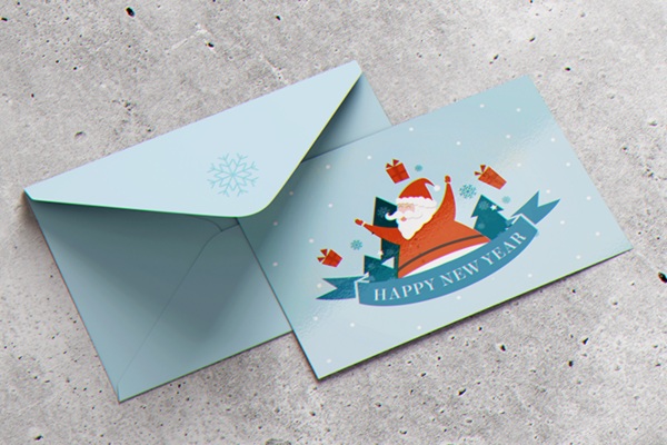 Ứng dụng kích thước a6 vào in thiệp noel