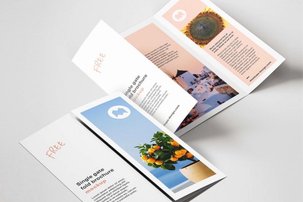 Các kiểu gấp brochure cửa sổ