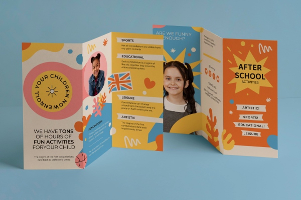 Các kiểu gấp brochure zic zắc