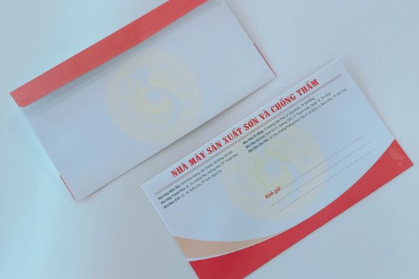 Mẫu phong bì cá nhân đẹp, chuyên nghiệp tại Hà Nội