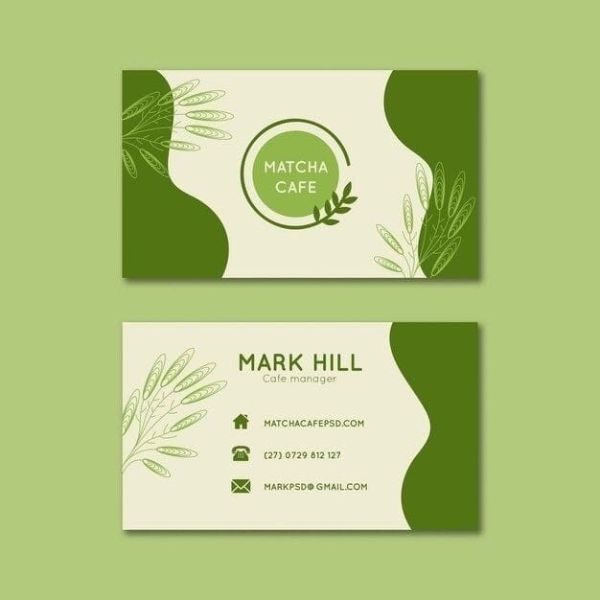 In card visit trà sữa giá rẻ, mẫu đẹp tại In Hoa Long