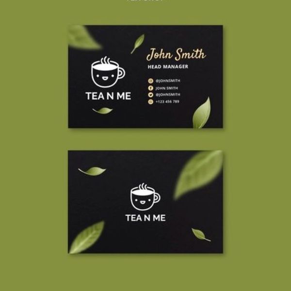 In card visit trà sữa giá rẻ, mẫu đẹp tại In Hoa Long