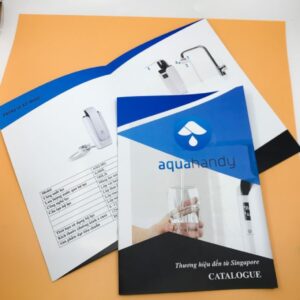 in Hoa Long nhận in catalogue máy lọc nước lấy nhanh