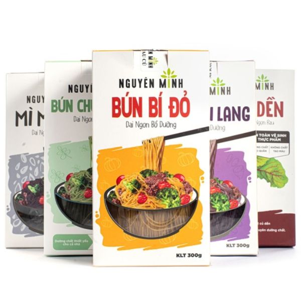 In hộp giấy đựng bún khô đẹp, giá rẻ tại In Hoa Long