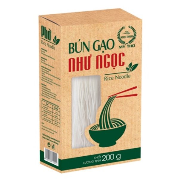 In hộp giấy đựng bún khô đẹp, giá rẻ tại In Hoa Long
